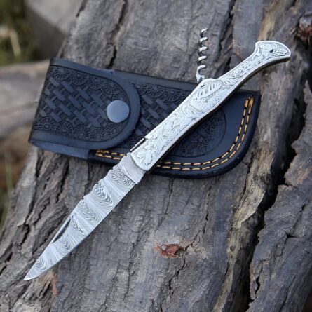 Premium Custom Handmade Damascus Pocket knife