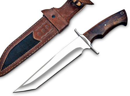 Bowie Knives Rose wood handle | Premium Handcrafted Blades | FLARA EAGLE KNIVES STORE