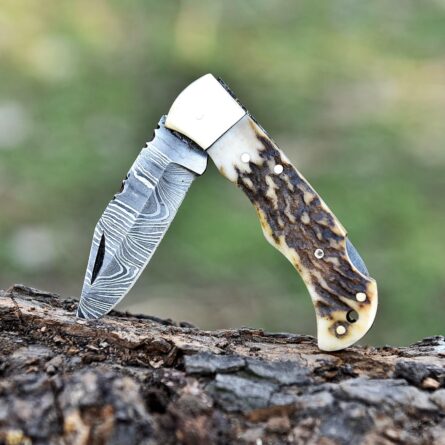 Premium Custom Handmade Damascus Pocket knife