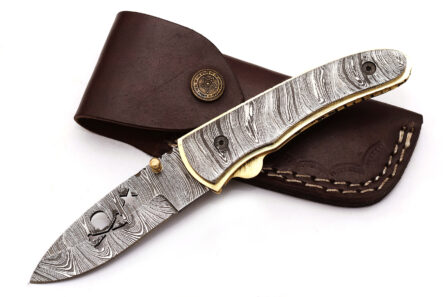Premium Custom Handmade Damascus Pocket knife