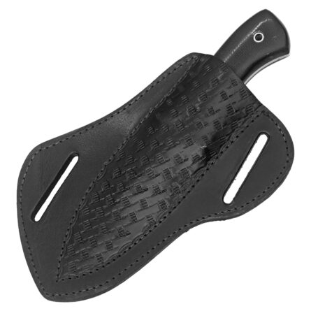 Leather Knife Sheaths for Fixed Blade Knives, 6 inches Skinner Knife Cover 100% Real Leather